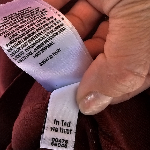 Ted  Baker Man's Sweater ,Sz.5   V-BL - Picture 9 of 9